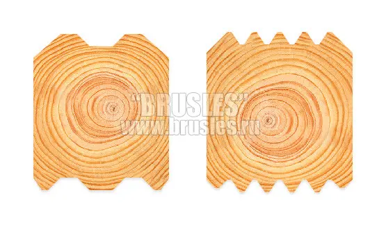 Профилированный брус с зарезкой чаш по проекту 150 x 150 x 6000 — фото-528_1